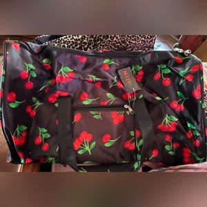Black Cherry duffel bag